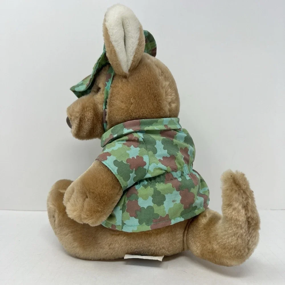 Dakin 1987 Duke Willaby Way Outback Kangaroo Plush Animal‎ in Camouflage 9